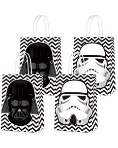 16 bolsas de regalo de fiesta para suministros de fiesta de cumpleaños de Star Classic Wars, bolsas de regalo para fiestas de Star Classic Wars, decoración de fiesta de cumpleaños para decoraciones de