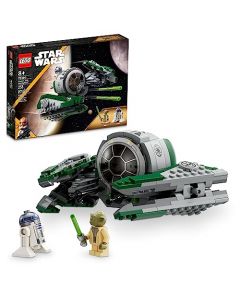 Lego Star Wars™ 75360, Caza Estelar Jedi de Yoda, Bloques de Construcción para Niños y Niñas a Partir de 8 Años, Set de Jugetes Creativos, Idea Regalo para el Día del Niño (253 Piezas)