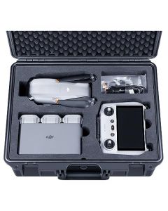 Lykus Titan MA310 Maletín/Estuche/Case Impermeable para DJI Air 3 Fly More Combo y DJI RC 2/DJI RC-N2, compatible con DJI RC Lanyard [SOLO ESTUCHE]