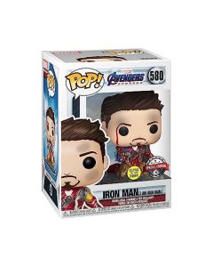 Funko - Avengers Endgame Pop Iron Man brilla en la oscuridad