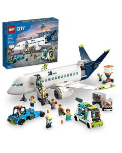 LEGO Set de Juguetes de construccion City 60367 Avion de Pasajeros 913 Piezas