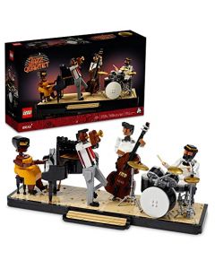 Lego® Ideas 21334 Cuarteto de Jazz, Bloques de construcción para Adultos, Regalo para Mujeres y Hombres, decoración hogar (1606 Piezas)