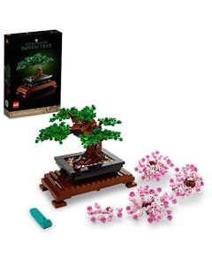 LEGO® Icons 10281 Bonsái, Árbol Artificial Decorativo, Bloques de Construcción para Adultos, Idea Regalo para Mujeres y Hombres, Decoración Hogar u Oficina (878 Piezas)