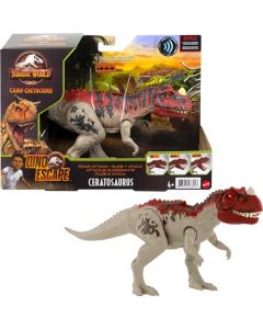 Jurassic World Ruge y Ataca Ceratosaurus Dinosaurio figura articulada de juguete con sonidos (Mattel GWD07)