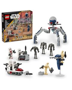 LEGO Star Wars Pack de Combate: Clon Trooper y Droide de Batalla Set 75372