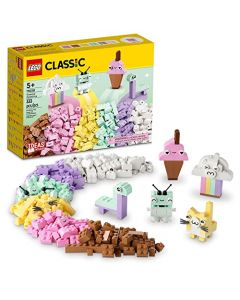 Lego® Classic 11028 Diversión Creativa: Pastel; Juguete para una Forma Colorida, imaginativa y lúdica de Aprender; Regalo para niños y niñas a Partir de 5 años (333 Piezas)