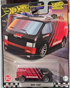 Hot Wheels, Vehículo de Juguete, MBK Van, Escala 1:64, Juguetes para Niños, Mattel