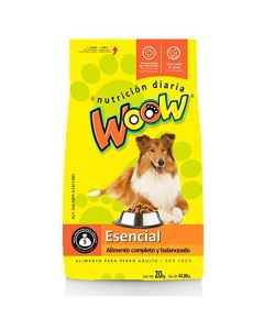 Woow Esencial 20kg Alimento para perro