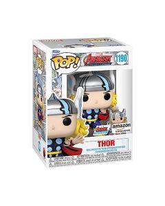 Funko Pop! Marvel: A60- Comic Thor with Enamel Pin - Marvel Comics - Cómics Marvel - Exclusiva Amazon - Figura de Vinilo Coleccionable - Idea de Regalo - Mercancia Oficial - Comic Books Fans