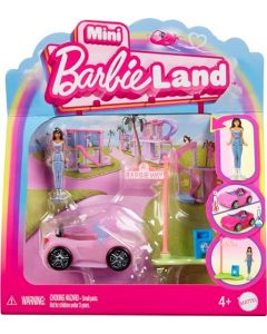 Barbie Mini BarbieLand Vehículo para Muñecas Convertible Rosa para niñas de 4 años en adelante