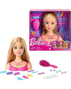 Barbie Styling Head Muñeca Cabello Rubio para niñas de 3 años en adelante