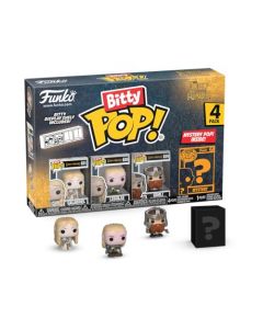 Funko Bitty Pop!: Lord of The Rings Mini Collectible Toys 4-Pack - Galadriel, Legolas, Gimli, & Mystery Chase Figure (Styles May Vary)