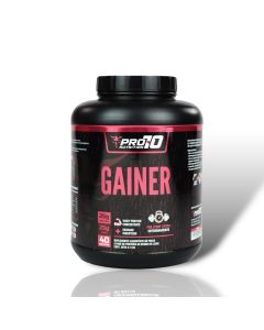 Pro 70 Nutrition GAINER Proteínas con Carbohidratos | Suplemento Deportivo de Alta Calidad para Atletas | Mejora la Recuperación y Energía (2.4 Kg 40 Servicios, Fresa)