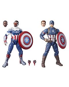 Marvel Legends Series - Pack 2 Figuras del Capitán América