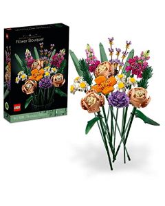 LEGO® Icons 10280 Ramo de Flores Artificiales, Bloques de Construcción para Adultos, Idea Regalo, Decoración Hogar u Oficina (756 Piezas)