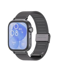 ZHIKE Extensible Correa Compatible para Huawei Watch Fit 3,Pulsera Banda de Metal para Huawei Watch Fit 3