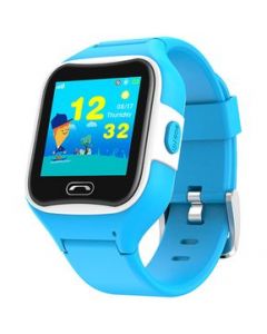 Gps Kids Smart Watch con Boton de Llamadas SOS y Control App Blue