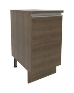 Mueble de Cocina Madesa Glamy 40 cm 1 Puerta Marrón - Marron