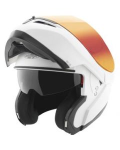 Casco Abatible Joe Rocket RKT 20 Ion White - Blanco Iridium - XL