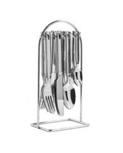 Juego de cubiertos rack 24 piezas HC Chrome