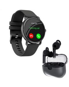 Smartwatch Binden Era One Silicon Negro + One Pods Negros