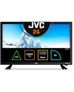 Smart TV JVC 24 Pulgadas SI24R Roku TV HD LED 3 HDMI