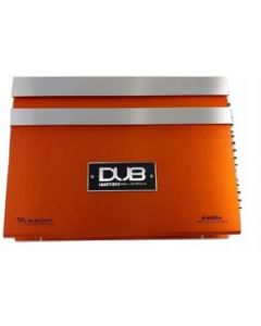 Amplificador Dub Audiobahn 2400w 4ch Para Bocinas Y Woofers