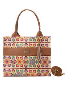 Bolsa Yute De Mujer Fana Suri Color Maple Premium