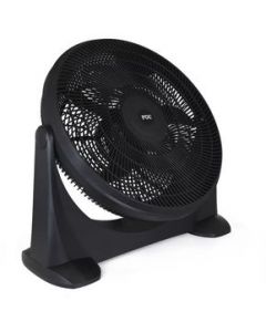 Ventilador Negro Fol Ff-2001  80 W Con 3 Velocidades