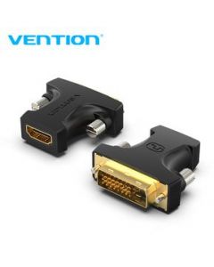 Adaptador HDMI Vention/ HDMI Hembra - DVI (24+1) Macho - Multicolor