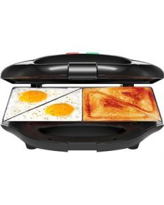 Sandwichera Chefman RJ01-V2-SM-MX Antiadherente Negra