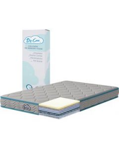 Colchón Individual En Caja Hibrido Memory Foam Resortes 16cm