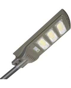 Lampara Solar Exterior 15Mts Luces 48 Leds Sensor Movimiento 6500K