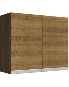 Alacena Madesa Glamy 80 cm 2 Puertas Marrón - Marron