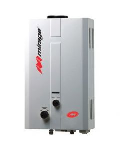 Boiler Instantáneo de Paso Blanco de 6lt por minuto Gas Natural Mirage