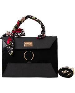 Bolsa De Mujer Fana Minerva Color Negro Preciosa