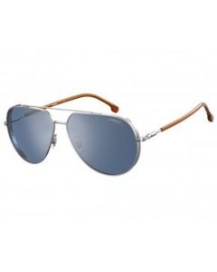 Lentes Carrera 221/S 01061 Aviator Plata Con accesorios - MEDIANA