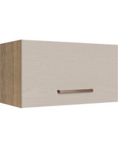 Alacena 60 cm 1 Puerta Basculante Marrón/Crema Agata Madesa - Marron/Crema