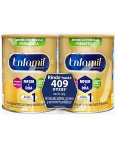 Alimento para Bebes Enfamil  Premium 1 671413 2 Botes de 900g c/u