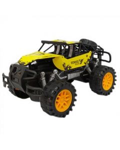 Carro de Fricicion Camioneta Resistente Rock Crawler 4x4 1:16 Amarillo - Amarillo