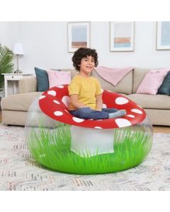 Sillon Inflable Puff Infantil Bestway Diseño Hongo Bestway