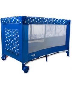 Cuna Corral Para Bebé Trendy Kids K800 Mini Plegable - Azul