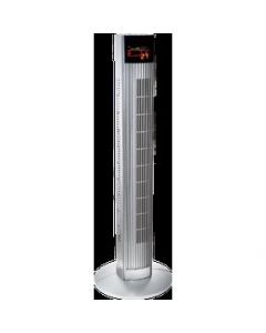 Ventilador De Torre Kilimanjaro Plata Coolfan.