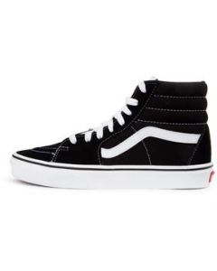 Tenis Vans SK8 Hi - 0D5IB8C - Negro - Unisex - 26.5