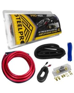 Kit De Cables Calibre 4 Steelpro Pro-4gx - Kit de cables para instalar car audio