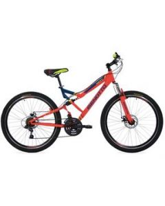 Bicicleta Benotto Montaña NAVY R27.5 Acero 21V Naranja Neon - UNITALLA