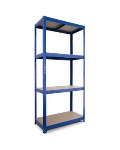 Estante azul 4 niveles 174 x 80 x 40 centímetros - &hellip;