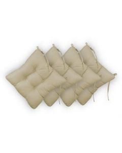 Cojín para silla Good Night Classic Home Semi-Firme 4 Beige 45x45cm