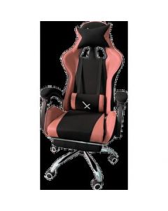 SILLA GAMER XZEAL CON REPOSAPIES COLOR ROSA XZSXZ52P