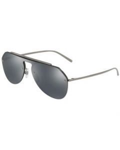 Lentes Dolce &amp; Gabbana DG2213 04/6G Royal Aviator Gris espejo - MEDIANA